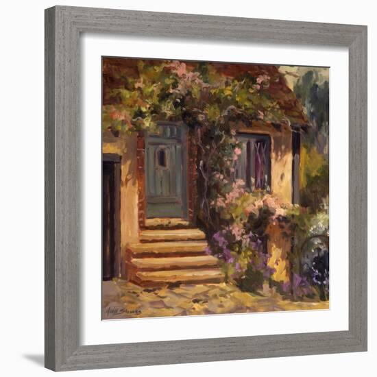 Floral Cottage-Allayn Stevens-Framed Art Print