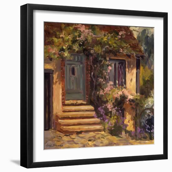 Floral Cottage-Allayn Stevens-Framed Art Print