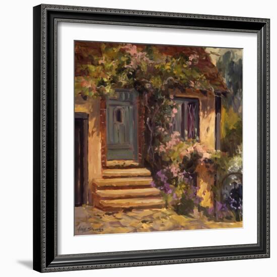 Floral Cottage-Allayn Stevens-Framed Art Print