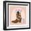 Floral Cowgirl Boot-Rachel Nieman-Framed Art Print