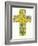 Floral Cross I, 1998-Linda Benton-Framed Giclee Print