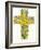 Floral Cross I, 1998-Linda Benton-Framed Giclee Print