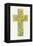 Floral Cross II, 2000-Linda Benton-Framed Premier Image Canvas