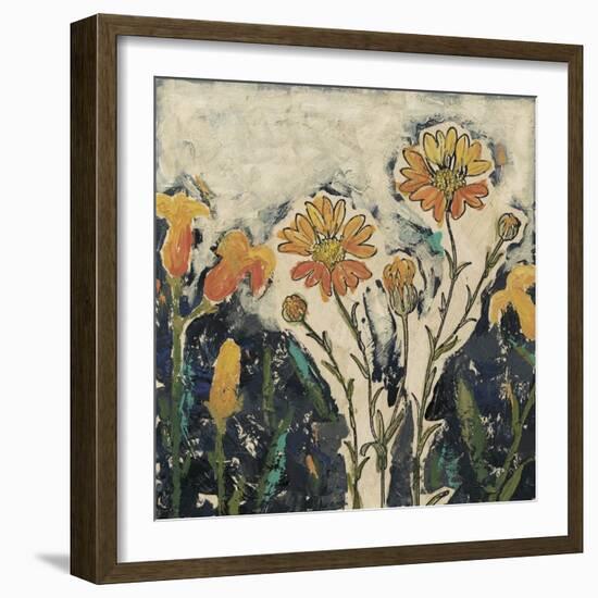 Floral Cutout II-Megan Meagher-Framed Art Print