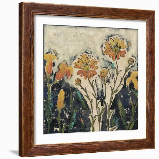 Floral Cutout II-Megan Meagher-Framed Art Print