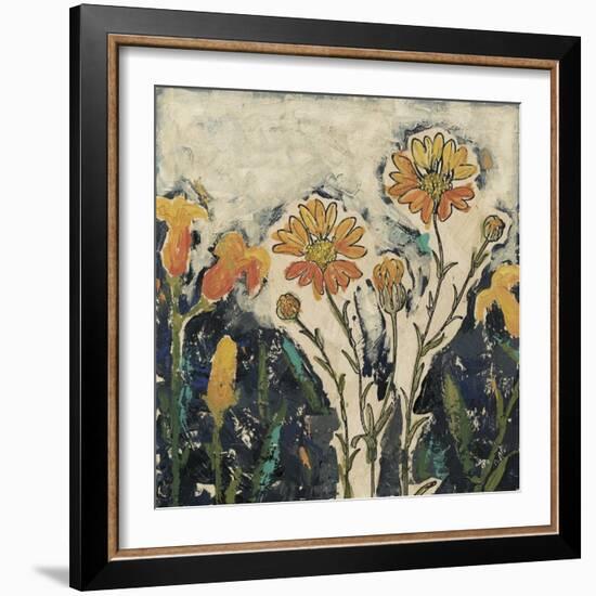 Floral Cutout II-Megan Meagher-Framed Art Print