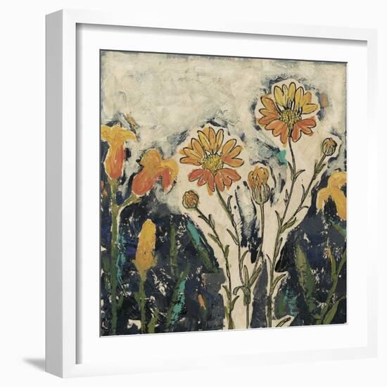 Floral Cutout II-Megan Meagher-Framed Art Print