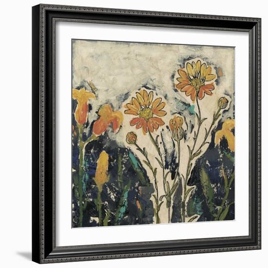 Floral Cutout II-Megan Meagher-Framed Art Print