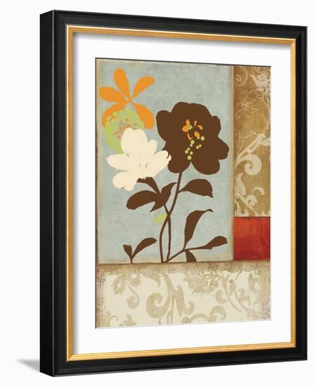 Floral Damask I-Andrew Michaels-Framed Art Print