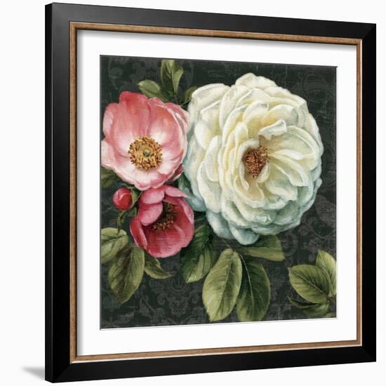 Floral Damask II-Lisa Audit-Framed Premium Giclee Print