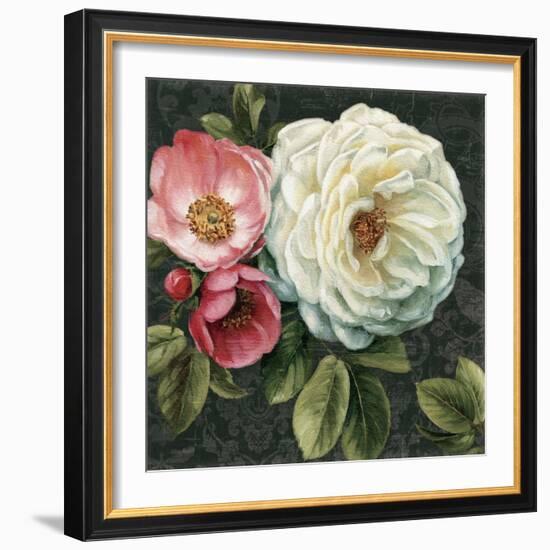 Floral Damask II-Lisa Audit-Framed Premium Giclee Print