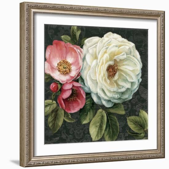 Floral Damask II-Lisa Audit-Framed Art Print