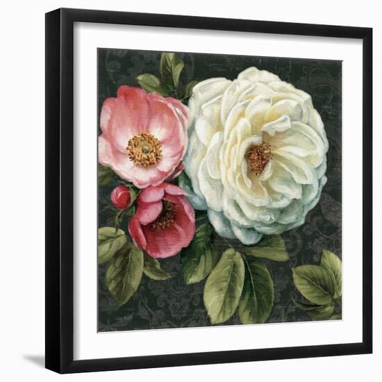 Floral Damask II-Lisa Audit-Framed Art Print