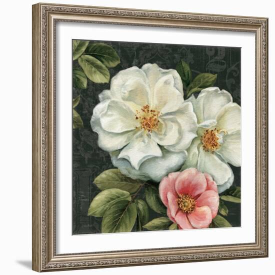 Floral Damask III-Lisa Audit-Framed Art Print