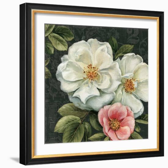 Floral Damask III-Lisa Audit-Framed Art Print