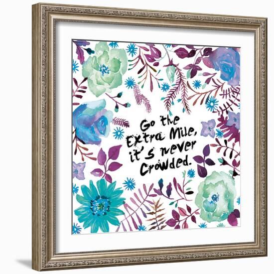 Floral Day-Victoria Brown-Framed Art Print