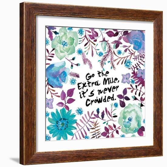 Floral Day-Victoria Brown-Framed Art Print