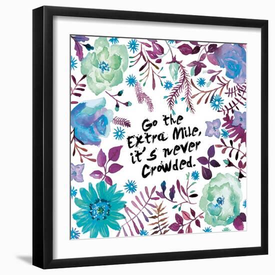 Floral Day-Victoria Brown-Framed Art Print