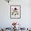 Floral Decoupage - Anemone-Camille Soulayrol-Framed Giclee Print displayed on a wall