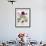 Floral Decoupage - Anemone-Camille Soulayrol-Framed Giclee Print displayed on a wall