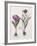 Floral Decoupage - Anthocyanin-Camille Soulayrol-Framed Giclee Print