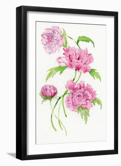 Floral Delight III-Kathleen Parr McKenna-Framed Art Print