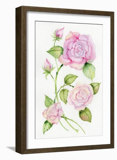 Floral Delight IV-Kathleen Parr McKenna-Framed Art Print