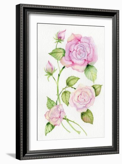 Floral Delight IV-Kathleen Parr McKenna-Framed Art Print