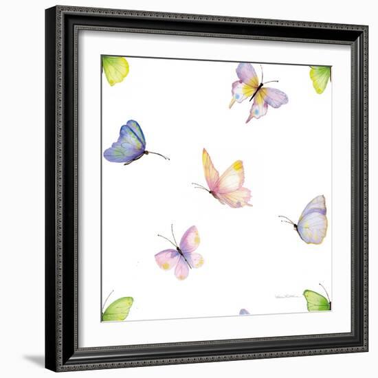 Floral Delight Pattern II-Kathleen Parr McKenna-Framed Art Print