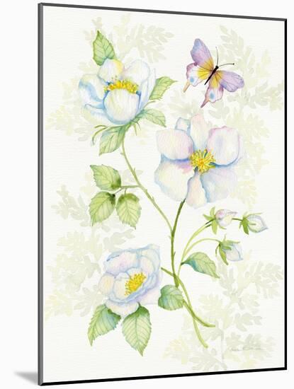 Floral Delight V Butterflies-Kathleen Parr McKenna-Mounted Art Print