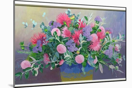 Floral Display-William Ireland-Mounted Giclee Print