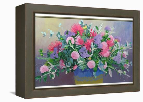 Floral Display-William Ireland-Framed Premier Image Canvas