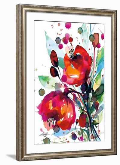 Floral Dream I-Kathy Morton Stanion-Framed Art Print