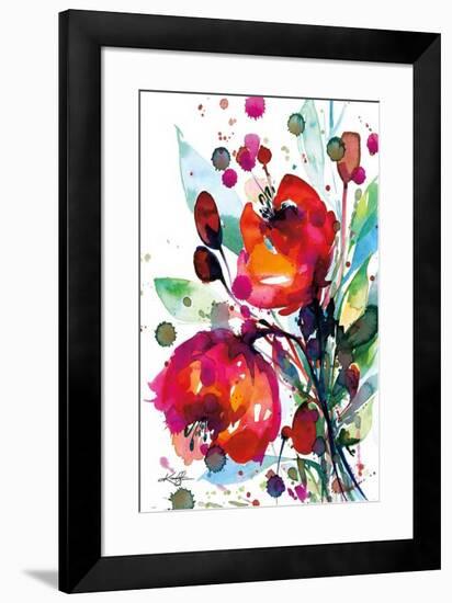 Floral Dream I-Kathy Morton Stanion-Framed Art Print