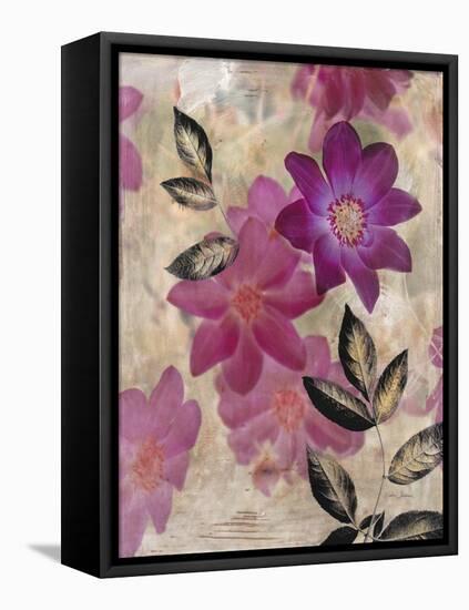 Floral Dreams 2-Matina Theodosiou-Framed Stretched Canvas