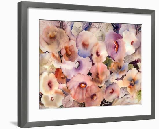 Floral Dreams-Neela Pushparaj-Framed Giclee Print