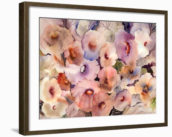 Floral Dreams-Neela Pushparaj-Framed Giclee Print