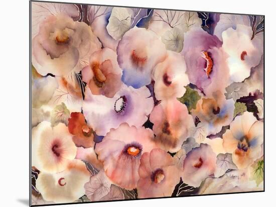 Floral Dreams-Neela Pushparaj-Mounted Giclee Print