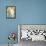 Floral Egret I-June Vess-Framed Stretched Canvas displayed on a wall