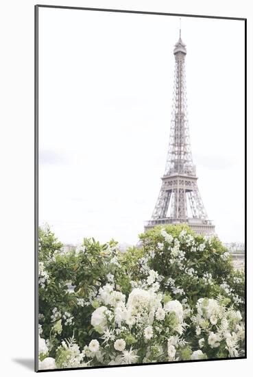 Floral Eiffel-Carina Okula-Mounted Giclee Print