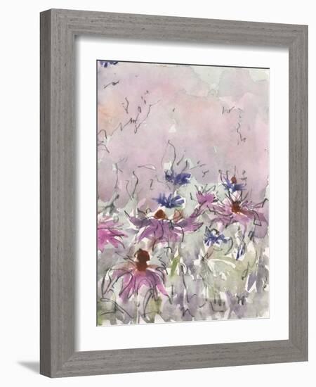 Floral Entertainment I-Samuel Dixon-Framed Art Print