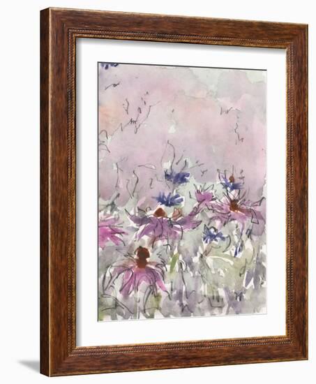 Floral Entertainment I-Samuel Dixon-Framed Art Print