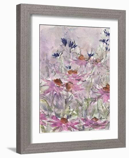 Floral Entertainment II-Samuel Dixon-Framed Art Print