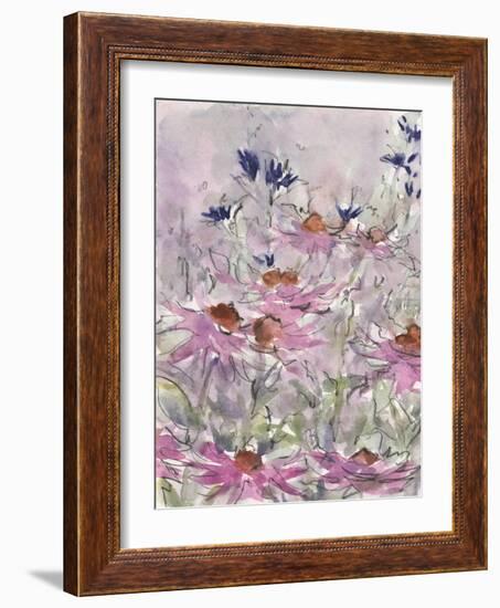 Floral Entertainment II-Samuel Dixon-Framed Art Print