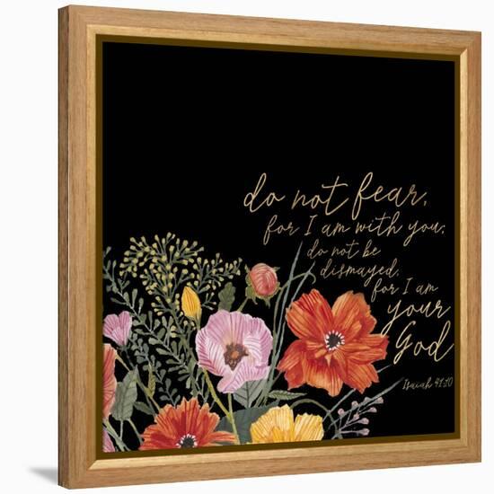 Floral Faith III-Studio W-Framed Stretched Canvas