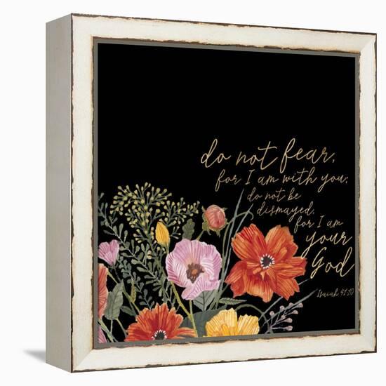 Floral Faith III-Studio W-Framed Stretched Canvas