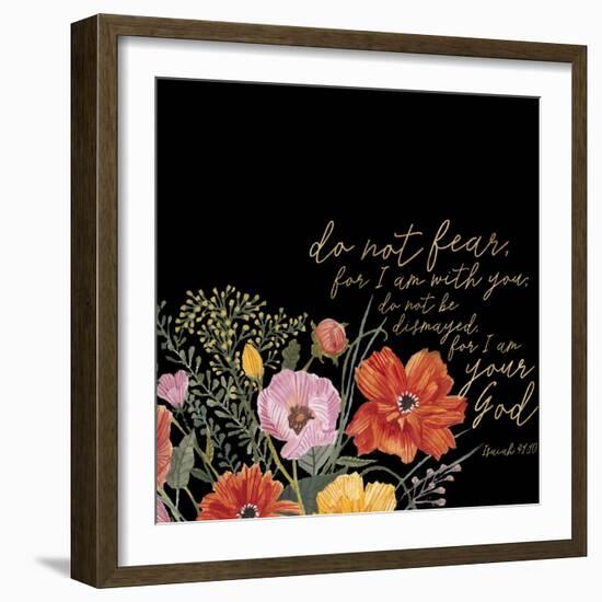 Floral Faith III-Studio W-Framed Premium Giclee Print