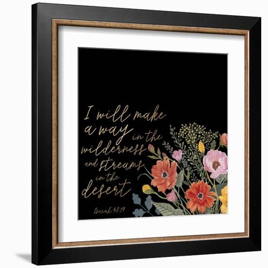 Floral Faith IV-Studio W-Framed Art Print