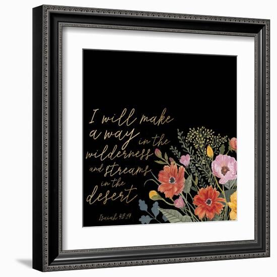 Floral Faith IV-Studio W-Framed Art Print
