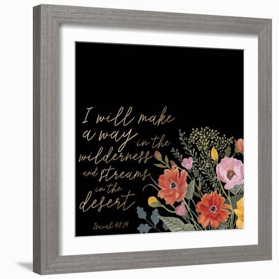 Floral Faith IV-Studio W-Framed Art Print